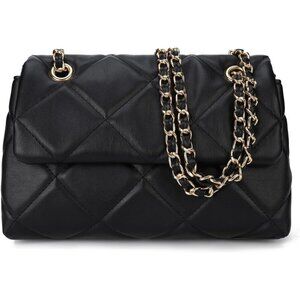 Gladdon Women's Black Small Ladies Trendy Clutch Purses Cute Designer Hand-Bag